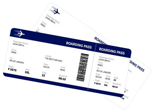 Dummy ticket for visa